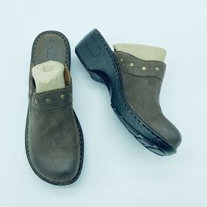 BOC leather clogs. FINAL PRICE